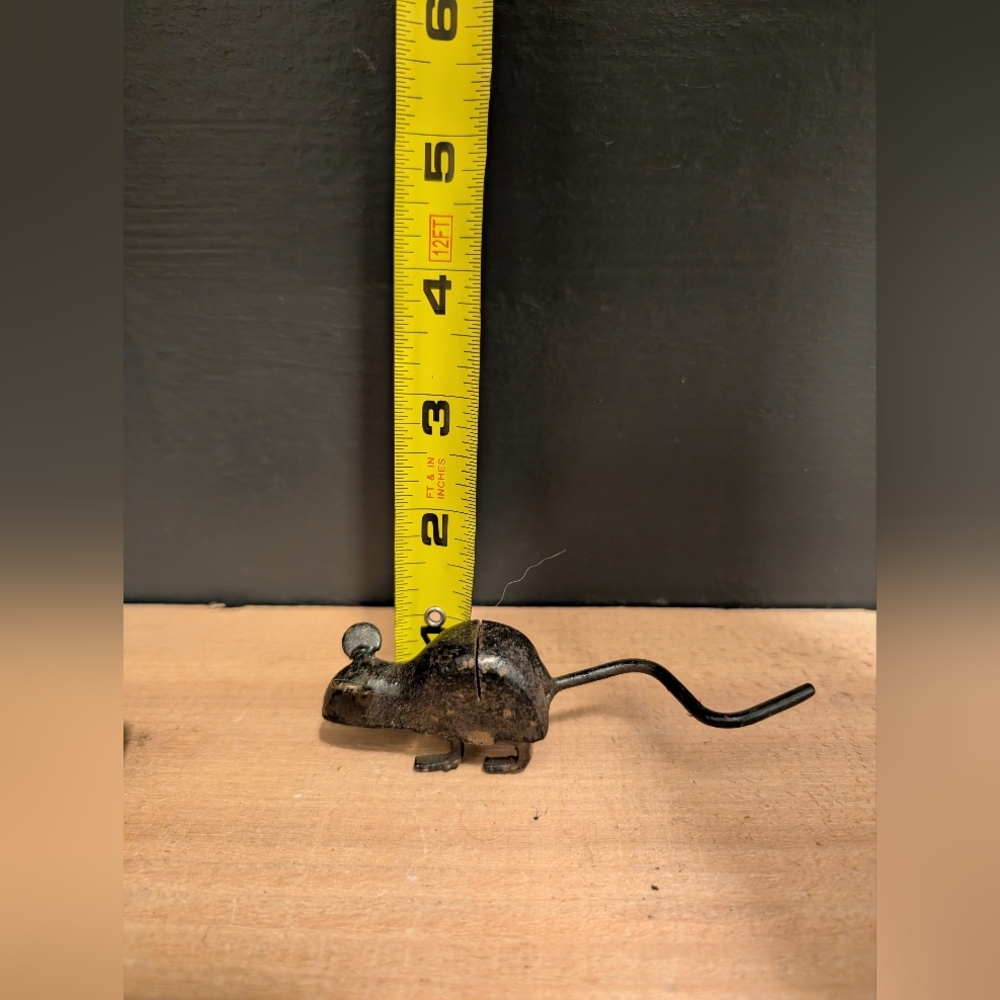 Cast Iron Mice Card Holders - Picture 6 of 6